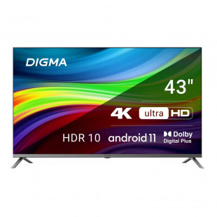 43" Телевизор Digma DM-LED43UBB41 Silver