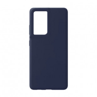 Чехол-накладка Soft Touch для смартфона Samsung Galaxy S21 Ultra Blu..