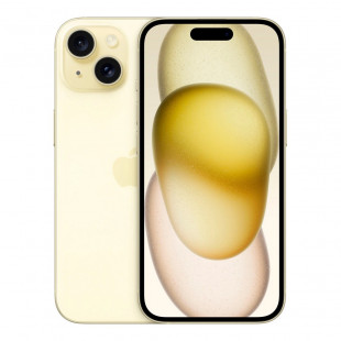 Смартфон Apple iPhone 15 256GB (nano SIM + eSIM) Yellow