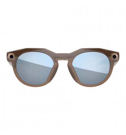 Умные очки Oakley Meta HSTN 00W8002 Brown Smoke/Prizm Deep Water Polarize