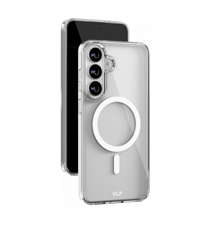 Чехол-накладка VLP Lite Air Case с MagSafe для Samsung Galaxy S26 FE Clear