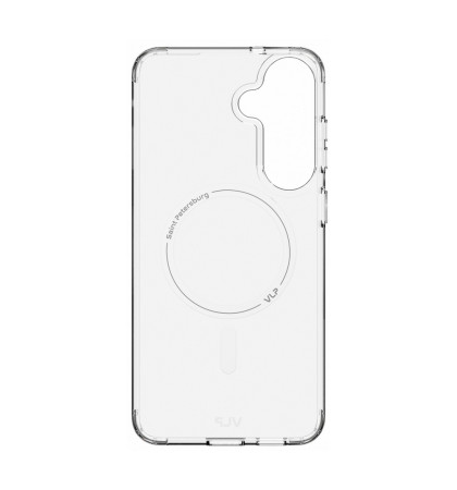 Чехол-накладка VLP Lite Air Case с MagSafe для Samsung Galaxy S26 FE Clear