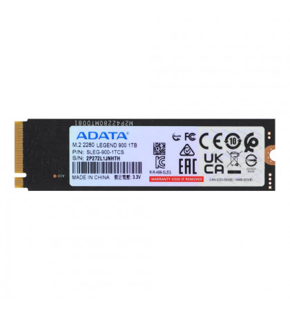 Твердотельный накопитель SSD A-Data M.2 2280 1Tb SLEG-900-1TCS