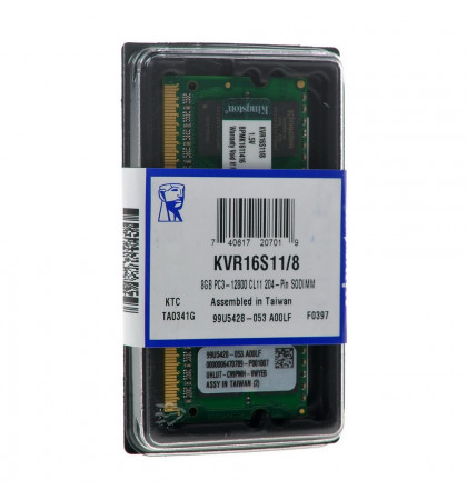 Память DDR3 8Gb 1600MHz Kingston KVR16S11/8