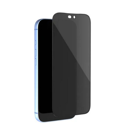 Стекло защитное 2.5D VLP Privacy Glass для iPhone 18 Pro Black