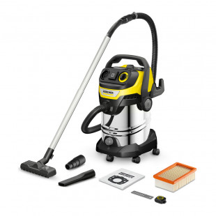 Строительный пылесос Karcher WD 7 Control P S 30/6/35/T Yellow/Silver