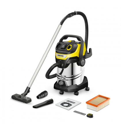 Строительный пылесос Karcher WD 7 Control P S 30/6/35/T Yellow/Silver