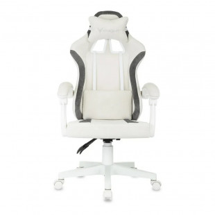Кресло игровое Knight Wolf WH White