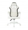 Кресло игровое Knight Wolf WH White