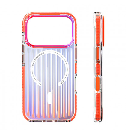 Чехол-накладка VLP Pulse Case with MagSafe для смартфона Apple iPhone 17 Pro Orange
