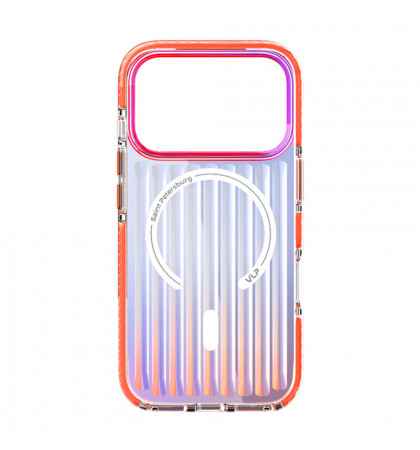 Чехол-накладка VLP Pulse Case with MagSafe для смартфона Apple iPhone 17 Pro Orange