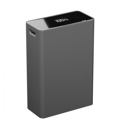 Аккумулятор внешний VLP B-Energy 20000 mAh 65W, USB-C, USB-A Gray