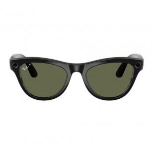 Умные очки Ray-Ban Meta Skyler RW4010 Shiny Black/Polar G15 Green