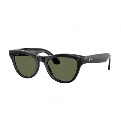 Умные очки Ray-Ban Meta Skyler RW4010 Shiny Black/Polar G15 Green
