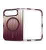 Чехол-накладка VLP Pulse Case с MagSafe для iPhone Duo Burgundy 