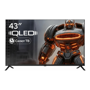 43" Телевизор Sber SDX-43UQ6033 Black