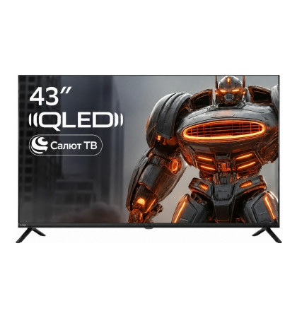 43" Телевизор Sber SDX-43UQ6033 Black