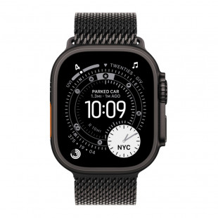 Умные часы Apple Watch Ultra 3 49mm Titanium Case with Milanese Loop L Black