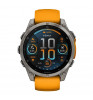 Умные часы Garmin Fenix 8 47mm Amoled Sapphire Orange/Graphite