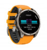 Умные часы Garmin Fenix 8 47mm Amoled Sapphire Orange/Graphite