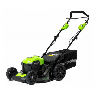 Газонокосилка роторная Greenworks GD40LM46SP Green
