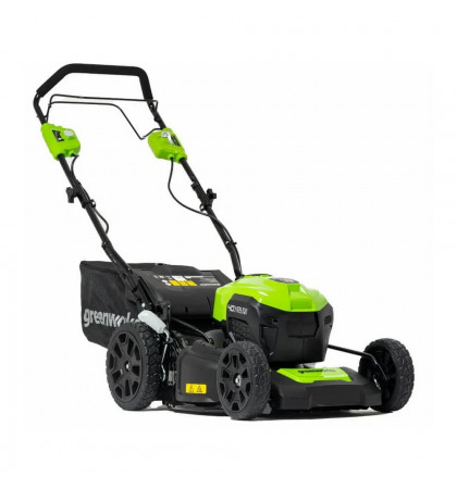 Газонокосилка роторная Greenworks GD40LM46SP Green