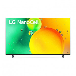 43" Телевизор LG 43NANO756QA 2022 NanoCell, LED, HDR Black