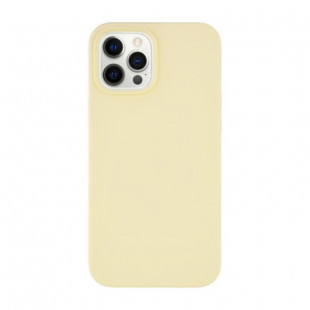 Чехол-накладка VLP Silicon Case для смартфона iPhone 12 Pro Max Yell..
