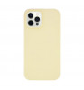 Чехол-накладка VLP Silicon Case для смартфона iPhone 12 Pro Max Yellow