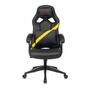 Кресло игровое Zombie DRIVER Black/Yellow