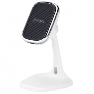 Настольное беспроводное зарядное устройство Pitaka MagEZ Mount Qi Desktop White