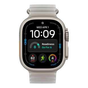 Умные часы Apple Watch Ultra 4 49mm Titanium Case with Ocean Band Black/Translucent Black