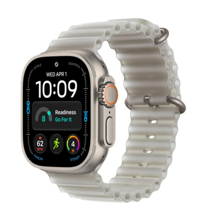 Умные часы Apple Watch Ultra 4 49mm Titanium Case with Ocean Band Black/Translucent Black