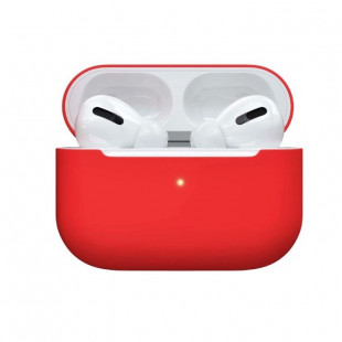 Чехол силиконовый Devia silicone case (Apple AirPods Pro) Red