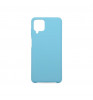 Накладка Soft Touch (Samsung Galaxy A12) Светло-синий
