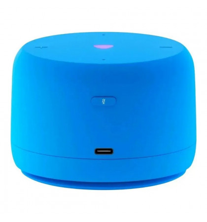 Умная колонка Яндекс Станция Лайт 2 c Алисой на YaGPT без часов Blue