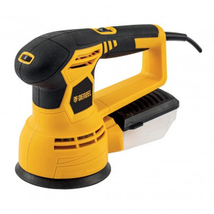 Эксцентриковая шлифмашина Denzel OS-125 Orange/Black