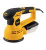 Эксцентриковая шлифмашина Denzel OS-125 Orange/Black