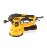 Эксцентриковая шлифмашина Denzel OS-125 Orange/Black