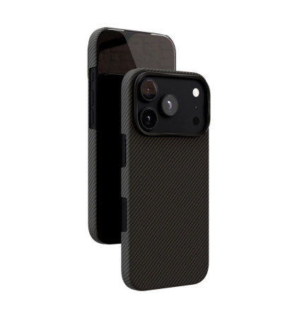 Чехол-накладка VLP Kevlar Case with MagSafe для смартфона Apple iPhone 18 Pro Black