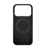 Чехол-накладка VLP Kevlar Case with MagSafe для смартфона Apple iPhone 18 Pro Black