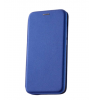 Чехол-книжка экокожа (Xiaomi Poco F3) Синяя