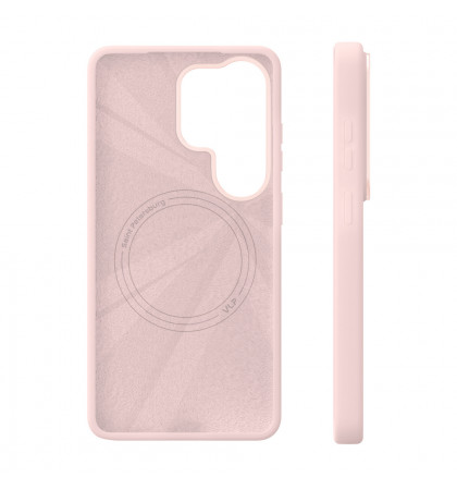 Чехол-накладка VLP Aster Pro Сase MagSafe для Samsung S26 Ultra Pink