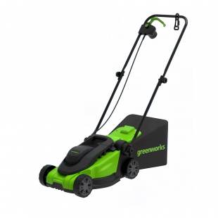 Газонокосилка электрическая Greenworks GD1200LM32 Green