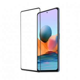 Защитное стекло 3D FullGlue (Xiaomi Redmi Note 10 Pro) Black