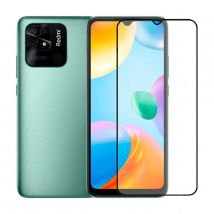 Защитное стекло Full Glue для смартфона Xiaomi Poco C40 Black