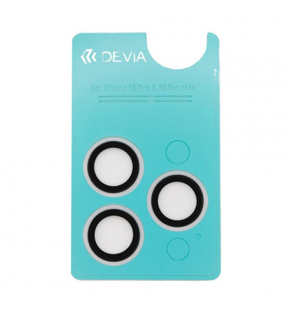 Защитное стекло для камеры Devia Peak Series Lens Protector для iPhone 16 Pro/16 Pro Max Clear