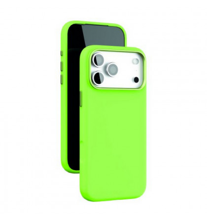 Чехол-накладка VLP Aster Pro Case with MagSafe для смартфона Apple iPhone 17 Pro Lime