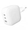 СЗУ VLP G-Charge 65W 2xType-C+USB-A PD QC 3.0 White