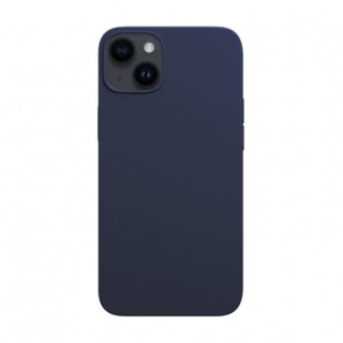 Чехол-накладка VLP Silicone Case with MagSafe для смартфона Apple iPhone 14 Plus Dark Blue
